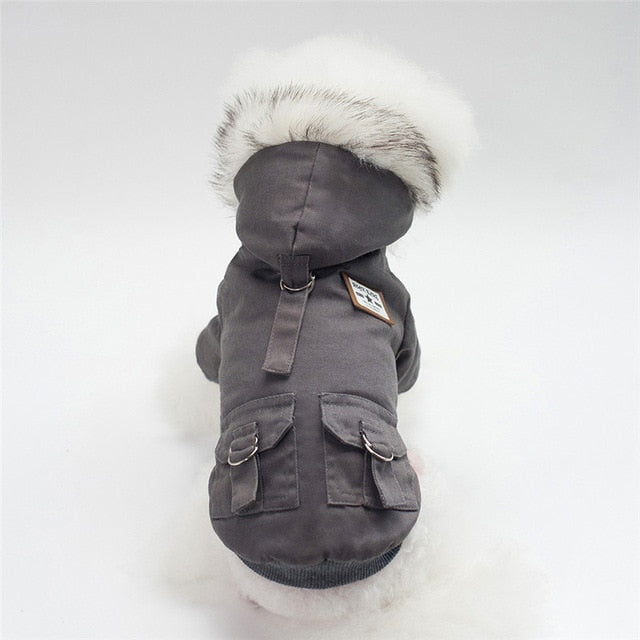 Winter Dog Jacket Puppy Dog Clothes Pet Outfits Dog Coat Dog Clothes For Small dog Dog Hooded Coat Jacket for Chihuahua clothing