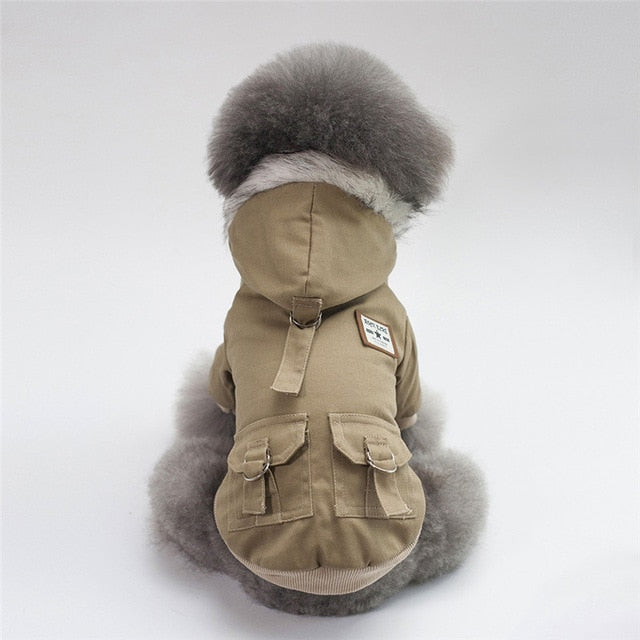 Winter Dog Jacket Puppy Dog Clothes Pet Outfits Dog Coat Dog Clothes For Small dog Dog Hooded Coat Jacket for Chihuahua clothing