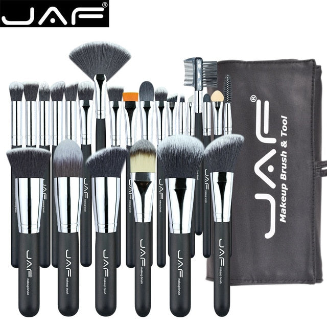 JAF 24pcs Professional Makeup Brushes Set High Quality